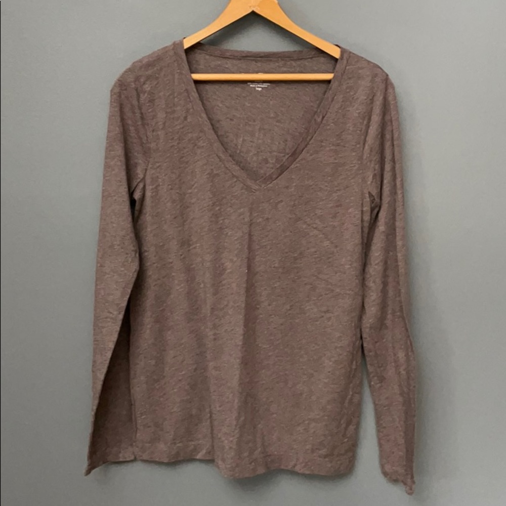 J.Crew Vintage Stretch Tissue V-neck T